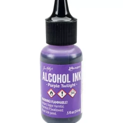 Tinta Alcohol Ink Purple Twilight Tim Holtz Ranger 14ml