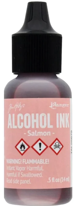 Tinta Alcohol Ink Salmon Tim Holtz Ranger 14ml