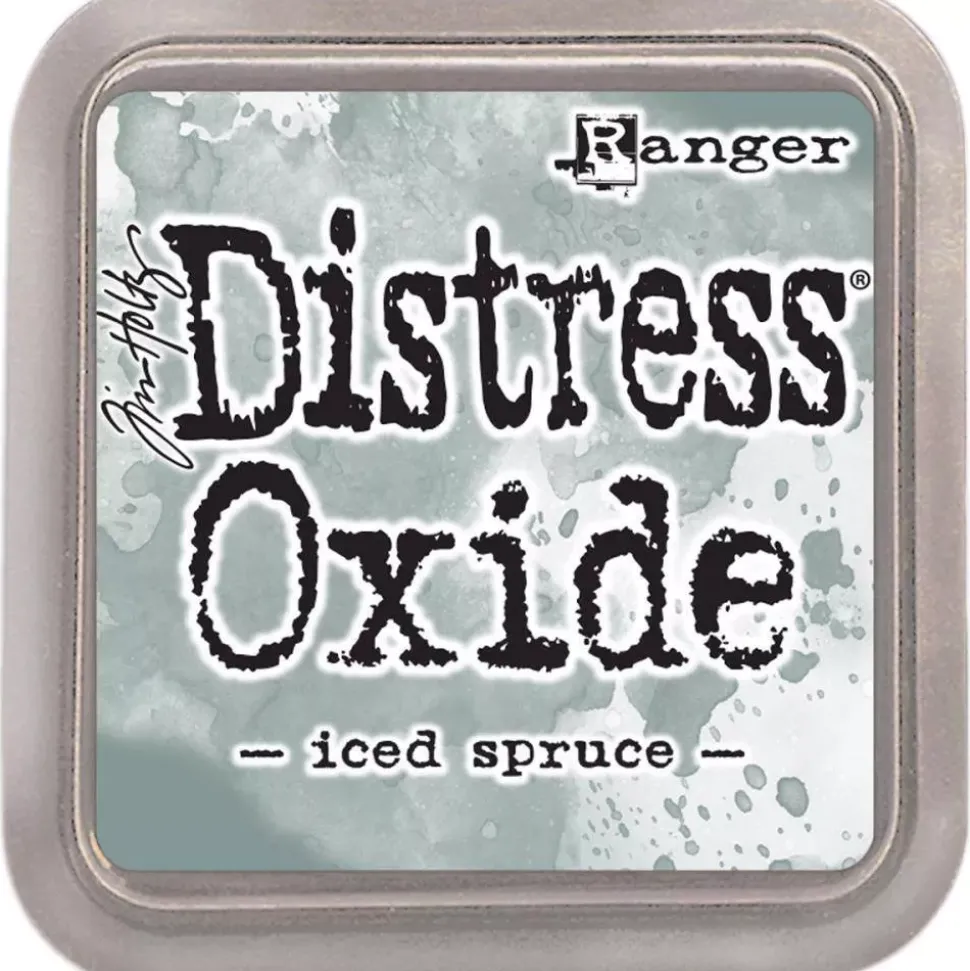 Tinta Distress Oxide Iced Spruce Tim Holtz Ranger