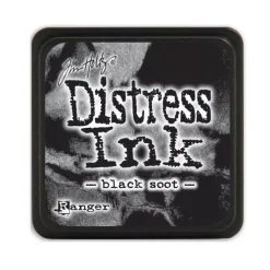 Tinta Mini Distress Black Soot Tim Holtz Ranger