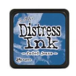 Tinta Mini Distress Faded Jeans Tim Holtz Ranger