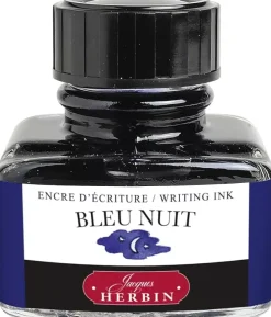 Tinta para Pluma Estilográfica y Roller Azul Herbin 30ml