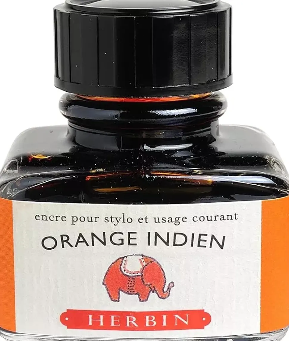 Tinta para Pluma Estilográfica Naranja Herbin 30ml