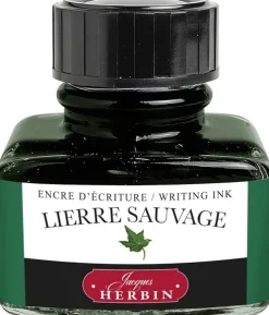Tinta para Pluma Estilográfica y Rollerball Verde Herbin 30ml