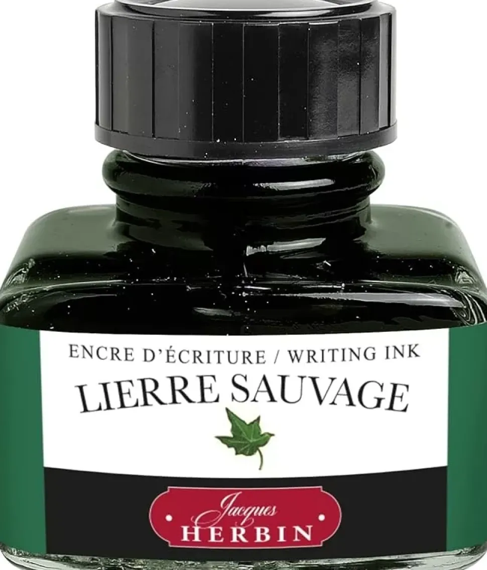 Tinta para Pluma Estilográfica y Rollerball Verde Herbin 30ml