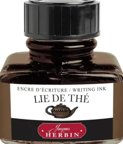 Tinta para Pluma Estilográfica y Rollerball Marrón Herbin 30ml