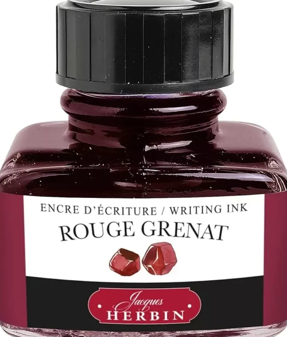 Tinta para Pluma Estilográfica Rojo Herbin 30ml