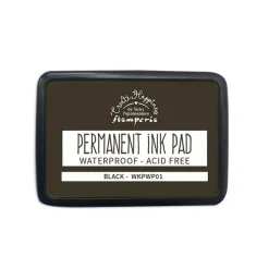 Tinta permanente Negro Create Happiness All You Need For Christmas Stamperia