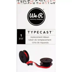 Tinta roja para Máquina de escribir Typecast Typewriter We R Memory Keepers