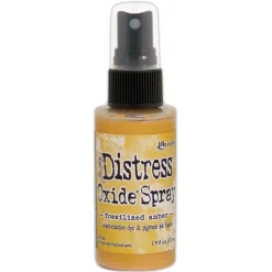 Tinta Spray Distress Oxide Fossilized Amber Tim Holtz Ranger 57ml