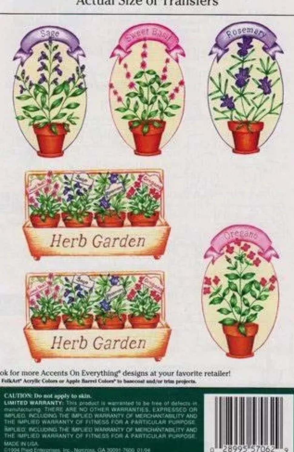 Transferibles para todas las superficies Plaid 57062 Rub-On Transfers