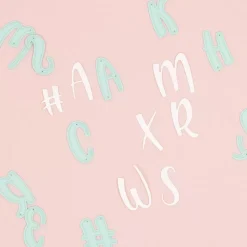 Troquel Abecedario Caligrafía Mayúscula Craftelier 3cm