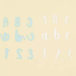 Troquel Abecedario Caligrafía Minúscula Craftelier 2,5cm