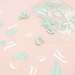 Troquel Abecedario Caligrafía Minúscula Craftelier 2,5cm