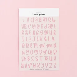 Troquel Abecedario Combinado Sami Garra