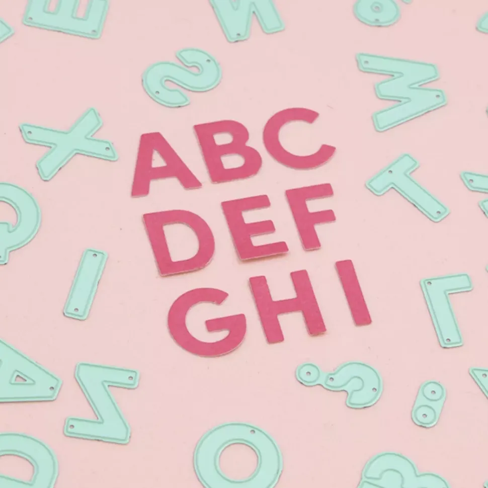 Troquel Alfabeto Craftelier 2cm