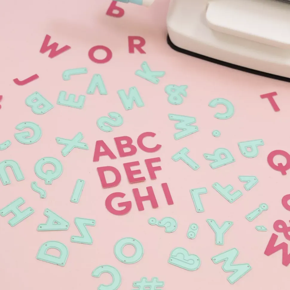 Troquel Alfabeto Craftelier 2cm