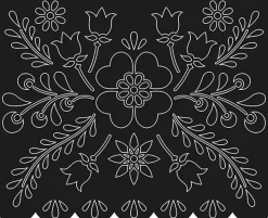 Troquel Banderín Viva la vida Artemio