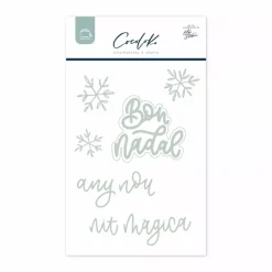 Troquel Bon Nadal Catalán Snowflake Cocoloko