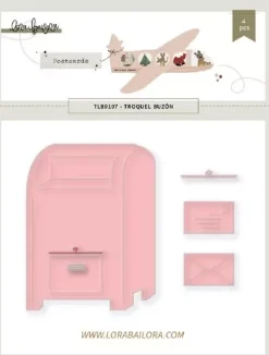 Troquel Buzón Postcards Lora Bailora