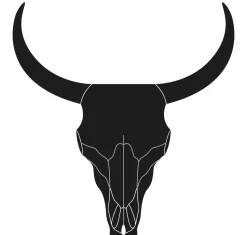 Troquel Cabeza de Búfalo Viva la vida Artemio