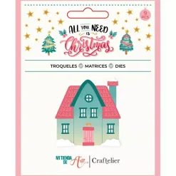Troquel Casita de Invierno All You Need Is Christmas Craftelier