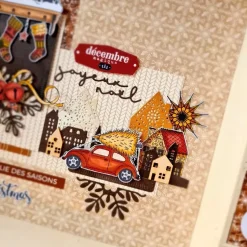 Troquel Casita de Jengibre Cannelle & Chocolat Florilèges Design