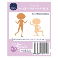 Troquel Cuerpo Gabi Embarazada Colección Infinita Iriri Estudio