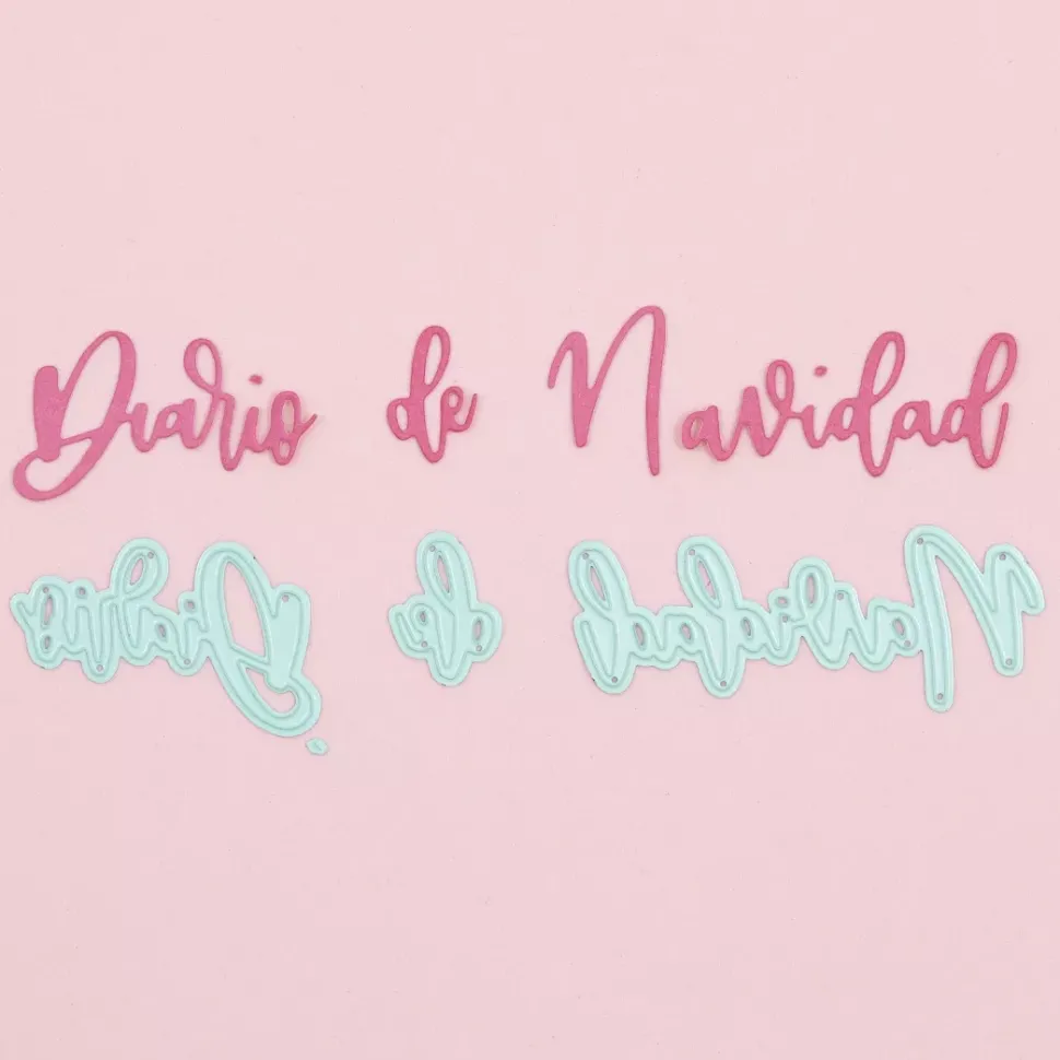 Troquel Diario de Navidad Craftelier