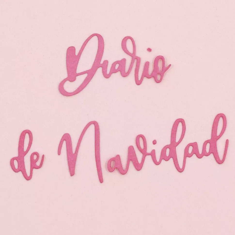 Troquel Diario de Navidad Craftelier