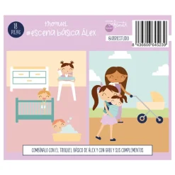 Troquel escena básica Alex Colección Infinita Iriri Estudio