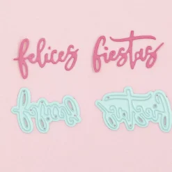 Troquel Felices Fiestas Craftelier