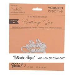 Troquel Feliz Navidad Vaessen