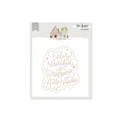 Troquel Feliz Navidad Volver Lora Bailora