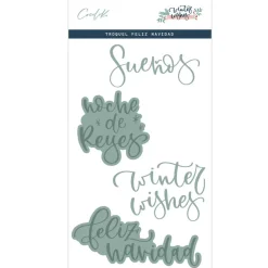 Troquel Feliz Navidad Winter Wishes Cocoloko