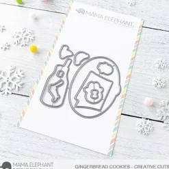 Troquel Gingerbread Cookies Mama Elephant