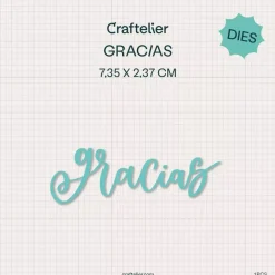 Troquel Gracias Craftelier