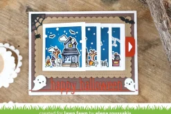 Troquel Happy Halloween Line Border Lawn Fawn