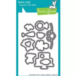 Troquel Lawn Boda compatible con Sizzix