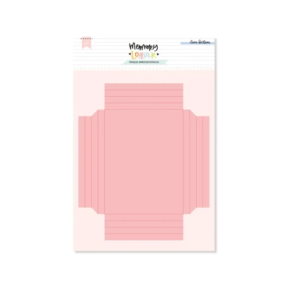 Troquel Marco de Fotos 3D Memory Loquer Lora Bailora