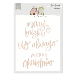 Troquel Merry and Bright Volver Lora Bailora