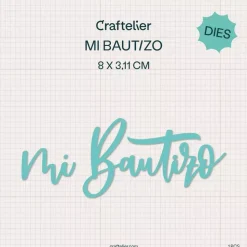 Troquel Mi Bautizo Craftelier
