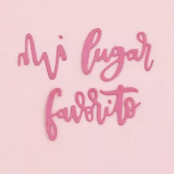 Troquel Mi Lugar Favorito Craftelier