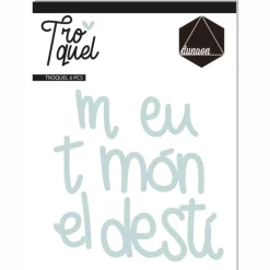 Troquel Mi Mundo Destino catalán Venice Dunaon