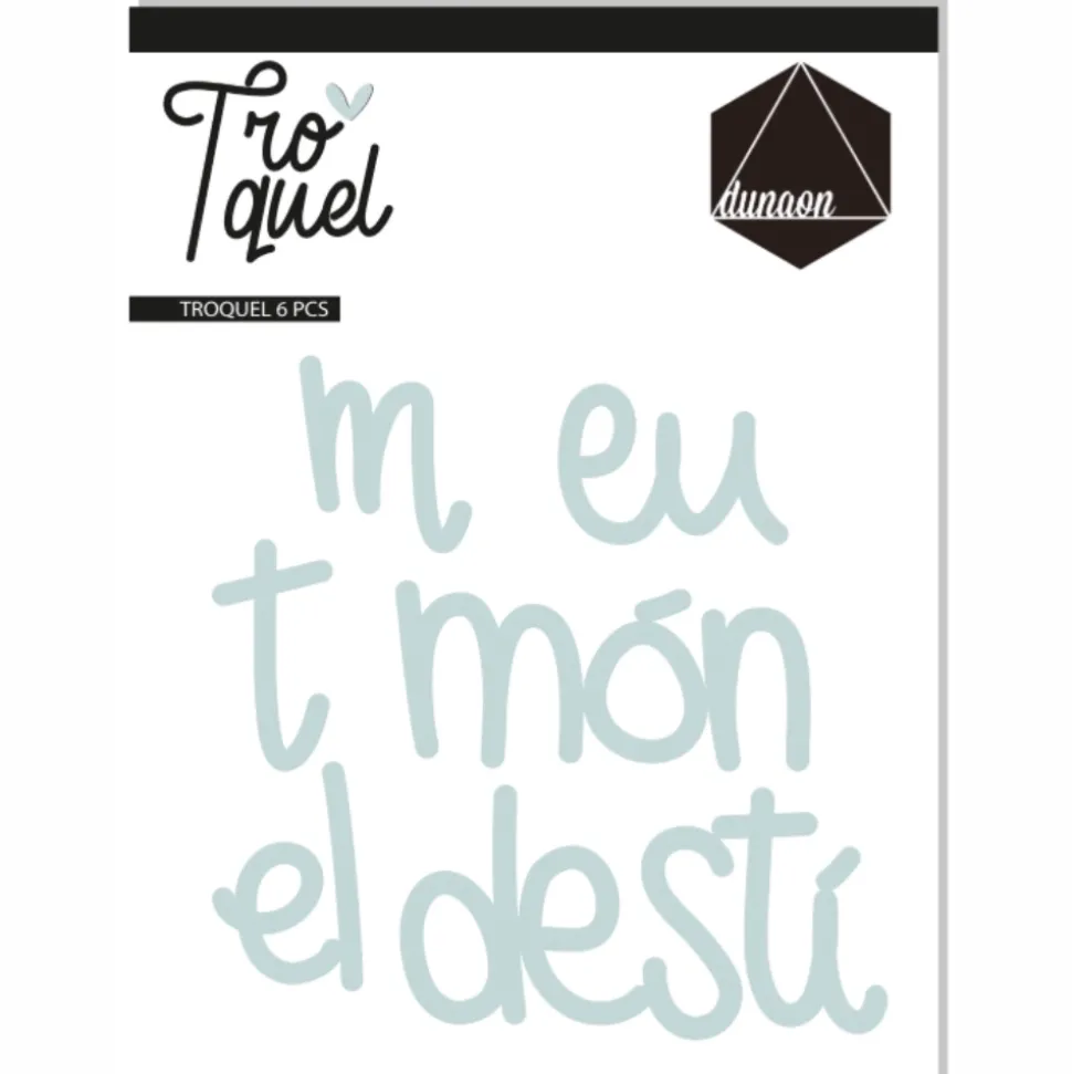 Troquel Mi Mundo Destino catalán Venice Dunaon