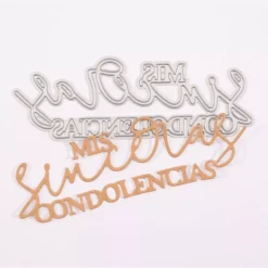 Troquel Mis sinceras condolencias Vaessen