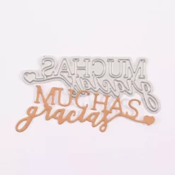 Troquel Muchas Gracias Vaessen