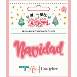 Troquel Navidad All You Need Is Christmas Craftelier