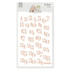 Troquel Números Diario Volver Lora Bailora