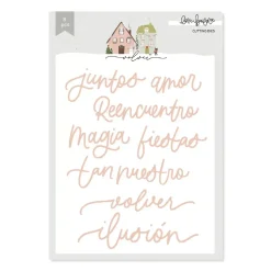 Troquel Palabras Volver Lora Bailora